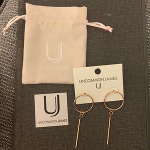 Uncommon James Rose Gold dangling earrings